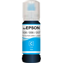 Чернила Epson EcoTank 108/ 056/ 057 (T09C24A) (L8050/ L18050/ L8058/ L18058) Cyan 70мл. Revcol