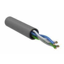 Кабель Cu UTP, Внутренний, 2x2x0.45, бухта 305м., Cat5e, ITK (BC1-C5E02-111-305-G)
