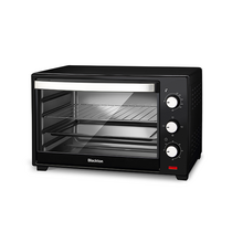 Мини-печь соло Blackton EO3001W черный (1500 Вт, объем - 30 л, управление: механическое)