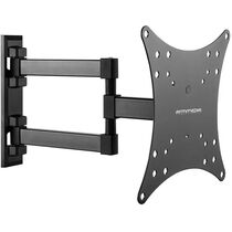 Крепление для ТВ наклонно-поворотное 20"-43" Arm Media MARS-4 нагрузка max 20 кг, наклон +3°/ -10°, поворот -90°/ +90°, от стены 44-282 мм , чёрный