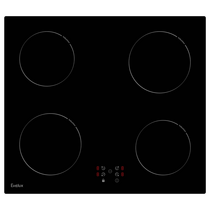 Индукционная варочная панель EVELUX HEI 640 B черный ( конфорок -  4 шт,  панель - стеклокерамика, 590x520x58)