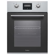 Электрический духовой шкаф EVELUX EO 440 PX нержавеющая сталь/ черный ( объем - 50 л. t -250°)