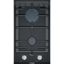 Газовая варочная панель Bosch PRB3A6B70 черный (конфорок -  2 шт, панель - стеклокерамика)