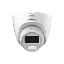 Видеокамера аналоговая 5 Mp уличная Dahua купольная, f: 2.8 мм, 2880*1620, ИК: 20 м, LED:20 м, микрофон (DH-HAC-HDW1500CLQP-IL-A-0280B-S2)