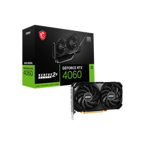 Видеокарта PCI-e: GeForce RTX 4060 Msi (8Gb, GDDR6, 128 bit, 1*HDMI, 3*DP) RTX 4060 VENTUS 2X BLACK 8G OC