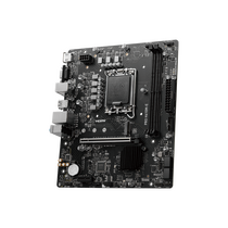 Материнская плата MSI LGA1700: PRO H610M-E [H610, 2*DDR5, 1*PCIEx16, 1*PCIEx1, 4*Sata3, 1*M.2, 2 порта*USB3, D-Sub, HDMI, microATX]