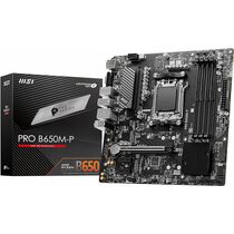 Материнская плата MSI sAM5: PRO B650M-P [AMD B650, 4*DDR5, 1*PCIEx16, 2*PCIEx1, 4*Sata3, 2*M.2, 4 порта*USB3, D-Sub, DisplayPort, HDMI, microATX]