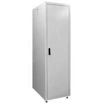 Шкаф напольный телекоммуникационный 19" 42U, Ш600*В1987*Г800, передняя дверь - металл, серый (ШТК-Э-42.6.8-33АА)