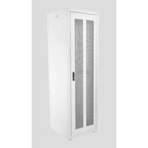 Шкаф напольный телекоммуникационный 19" 42U, Ш600*В1987*Г800, передняя дверь - перфорация, серый (ШТК-Э-42.6.8-44АА)