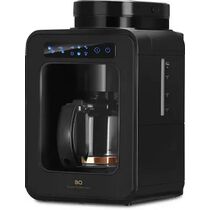 Кофеварка капельная BQ CM7000 черный/ медный (600 Вт, зерновой/ молотый, 600 мл)