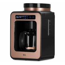 Кофеварка капельная BQ CM7000 черный/ медный (600 Вт, зерновой/ молотый, 600 мл)