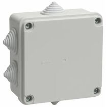 Коробка распаячная для о/ п 100x100x50, IP44, IEK (UKO11-100-100-050-K41-44)