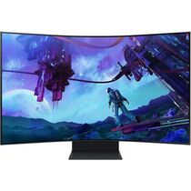 Монитор 55" Samsung S55CG97WNI черный (VA, 3840х2160, 165 Гц, 1 ms, 600 cd/ m2, 1000000:1, DPх1, HDMIх3)