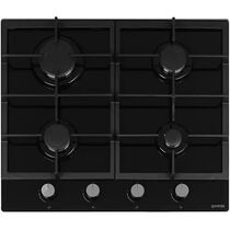 Газовая варочная панель Gorenje GT641AKB черный (конфорок -  4 шт, панель - закаленное стекло, 56x48 см)