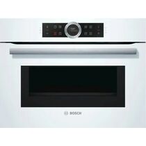 Электрический духовой шкаф Bosch CMG633BW1 белый (объем - 45 л, t -275°)