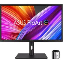 Монитор 27" Asus PA27DCE-K черный (OLED, 3840х2160, 60 Гц, 0,1 ms, 350 cd/ m2, 1000:1, DPх1, HDMIх3)