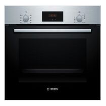 Электрический духовой шкаф Bosch HBF113BR0Q нержавеющая сталь/ черный (объем - 66 л, t -275°)