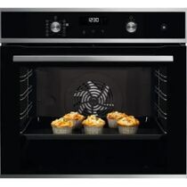 Электрический духовой шкаф Electrolux EOD5C71X нержавеющая сталь/ черный (объем - 72 л, t -275°)