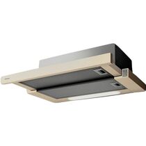 Вытяжка встраиваемая JET AIR Aurora LX/ CR/ F/ 60 бежевый (650 м³/ ч, управление - кнопки, размер - 60x18x28 см)