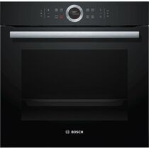 Электрический духовой шкаф Bosch HBG635BB1 черный (объем - 71 л, t -275°)
