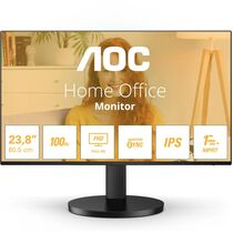 Монитор 23.8" AOC 24B3HA2/ 01 черный (IPS, 1920х1080, 100 Гц, 1 ms, 250 cd/ m2, 1300:1, HDMIх1, DVIх1)