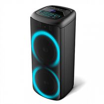 Портативная колонка напольная BQ PBS2006 100W, черный, с микрофоном, BT, miniJack 3.5, USB, (PBS2006)