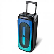 Портативная колонка напольная BQ PBS2009 100W, черный, с микрофоном, BT, miniJack 3.5, USB, FM приемник, (PBS2009)