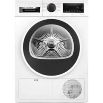 Сушильная машина Bosch WQG24100BY белый (загрузка - 9 кг, конденсационная, программ - 14)