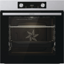 Электрический духовой шкаф Gorenje BO6735E05X нержавеющая сталь/ черный (объем - 77 л, t -300°)