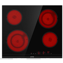 Электрическая варочная панель Gorenje ECT644BCSC черный (конфорок - 4 шт, панель - стеклокерамика, 60х52 см)