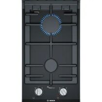 Газовая варочная панель Bosch PRB3A6D70M черный (конфорок - 2 шт, панель - стеклокерамика)