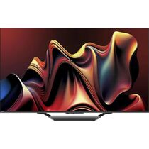 Телевизор 55" HISENSE 55U7NQ QLED, Smart TV, 4K Ultra HD, 120 Гц, T/ T2/ C/ S/ S2, HDMI х4, USB х2, звук 2х10 Вт, темно серый