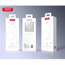Проводные наушники -XO- S8, jack 3.5 mm, микрофон, вкладыши, белый (6920680852864)