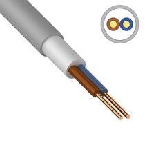 Кабель силовой медный NUM-O 2x1,5 мм² 100 м ГОСТ 31996-2012, ТУ 3520-015-38229892-2015, ККЗ (01-8701)  кратность заказа 100 м