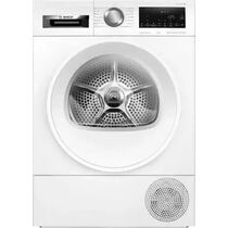 Сушильная машина Bosch WQG14590BY белый (загрузка - 9 кг, конденсационная, программ - 12, размер - 59.8х61.3х84.2 см)