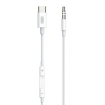 Кабель -XO- 1м, 3.5 Jack - Type-C, Белый, коробка, (6920680880607)