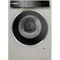 Стиральная машина фронт. Bosch WGB2560XME нержавеющая сталь, 10 кг, инвертор, дисплей -да, глубина - 59 см, отжим - 1600 об/ мин