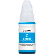 Чернила Canon GI-490C Cyan 70 мл. (Pixma G1400/ G1410/ G1411/ G2400/ G2410/ G2411/ G3400/ G3410/ G3411/ G4400/ G4410/ G4411)