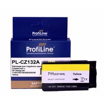 Картридж HP DJ CZ132A (№711) Yellow ProfiLine (DJ T120/ T520)