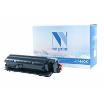 Картридж HP CLJ CF460X Black NV Print 27000cтр. (Color Laser Jet M652DN/ M653DN/ M653X)