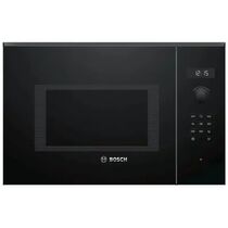 Микроволновая печь встраиваемая Bosch BFL554MB0 черный (20 л, мощность - 900 Вт, механическое)
