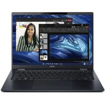 Ноутбук Acer 14,0"/ Intel i7-1065G7 (1.3GHz до 3.9GHz)/ 16Гб/ SSD 512Гб/ Intel Iris Xe Graphics (1920x1200) IPS/ No ODD/ Win 11 Pro/ Черный TMP614P-52-74QX (