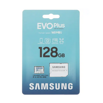 Карта памяти microSDXC Samsung EVO Plus 128Gb UHS-I (U3) V30 + адаптер SD (MB-MC128SA)