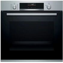 Электрический духовой шкаф Bosch HBA5360S0 серебристый (объем - 71 л, t -275°)