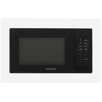 Микроволновая печь встраиваемая Samsung MS20A7013AL/ BW белый (20 л, мощность - 850 Вт, кнопки)