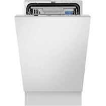 Посудомоечная машина встраиваемая Haier DW10-198BT2RU серебристая (узкая , вместимость - 10 комплектов, расход воды - 10 л)