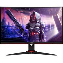 Монитор AOC 23.6" Gaming C24G2AE черный/ красный IPS LED 1ms 16:9 HDMI M/ M матовая 250cd 178гр/ 178гр 1920x1080 165Hz VGA DP FHD 3.84кг