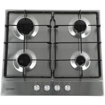 Газовая варочная панель Indesit THPM 641 IX/ I нержавеющая сталь (конфорок - 4 шт, панель - нержавеющая сталь, Wok - есть, 58х51 см)
