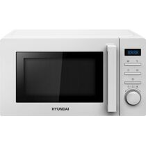 Микроволновая печь с грилем Hyundai HYM-M2060 белый (700 Вт, объем - 20 л, управление: электронное)