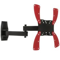Крепление для ТВ наклонно-поворотное 22"-42" Holder LCDS-5046 нагрузка max 30 кг, VESA max 300 х 300, чёрный